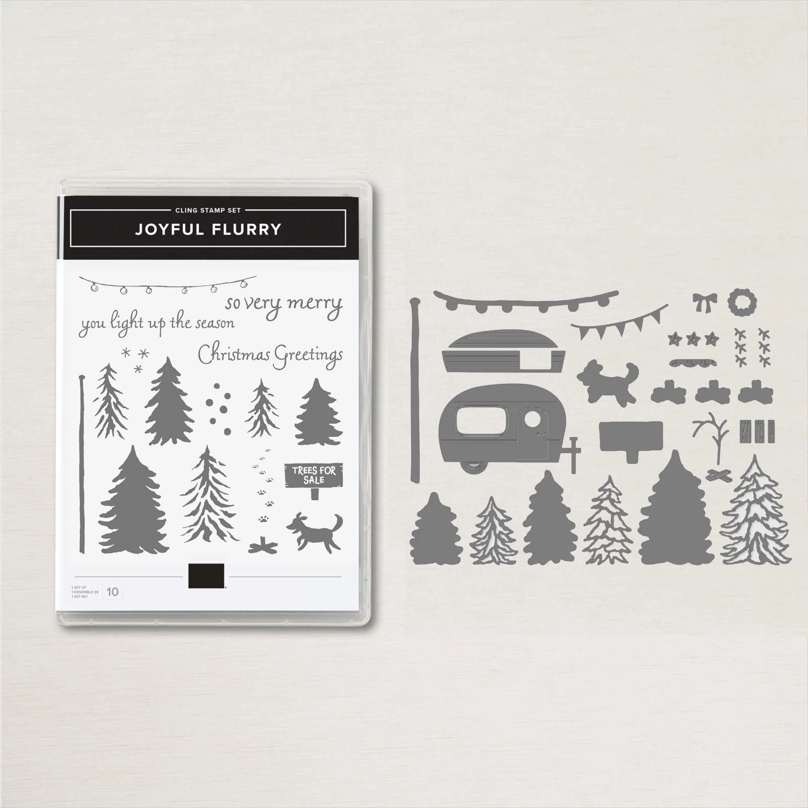 

New Merry Christmas Trees For Sale Metal Cutting Dies Winter and Words Clear Stamps Sets for DIY Festival Greeting Card 2022