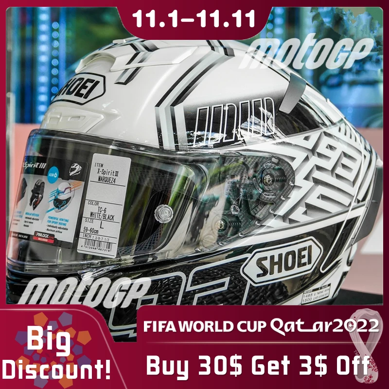 

Motorcycle Helmet Full Face Helmet X-Spirit III Marquez 4 X-Fourteen Sports Bike Racing Helmet Motorcycle Helm