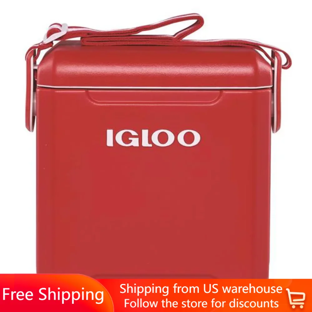 

11 Qt Tag Along Too Hard Side Cooler; Red free shipping