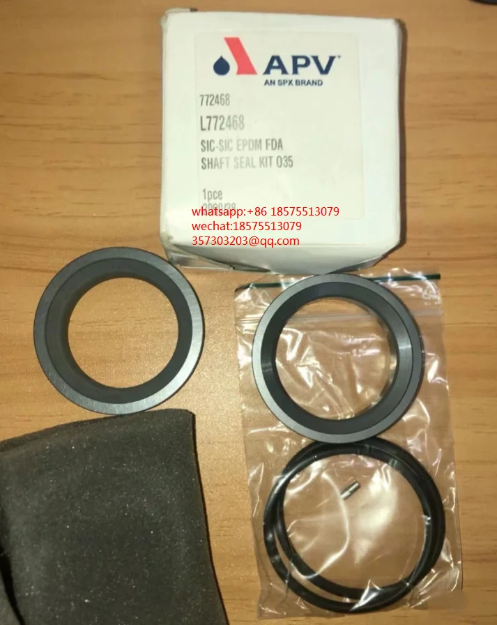 Для APV-SPX 772468 L772468 SIC-SIC EPDM FDA комплект уплотнений вала 1 шт.