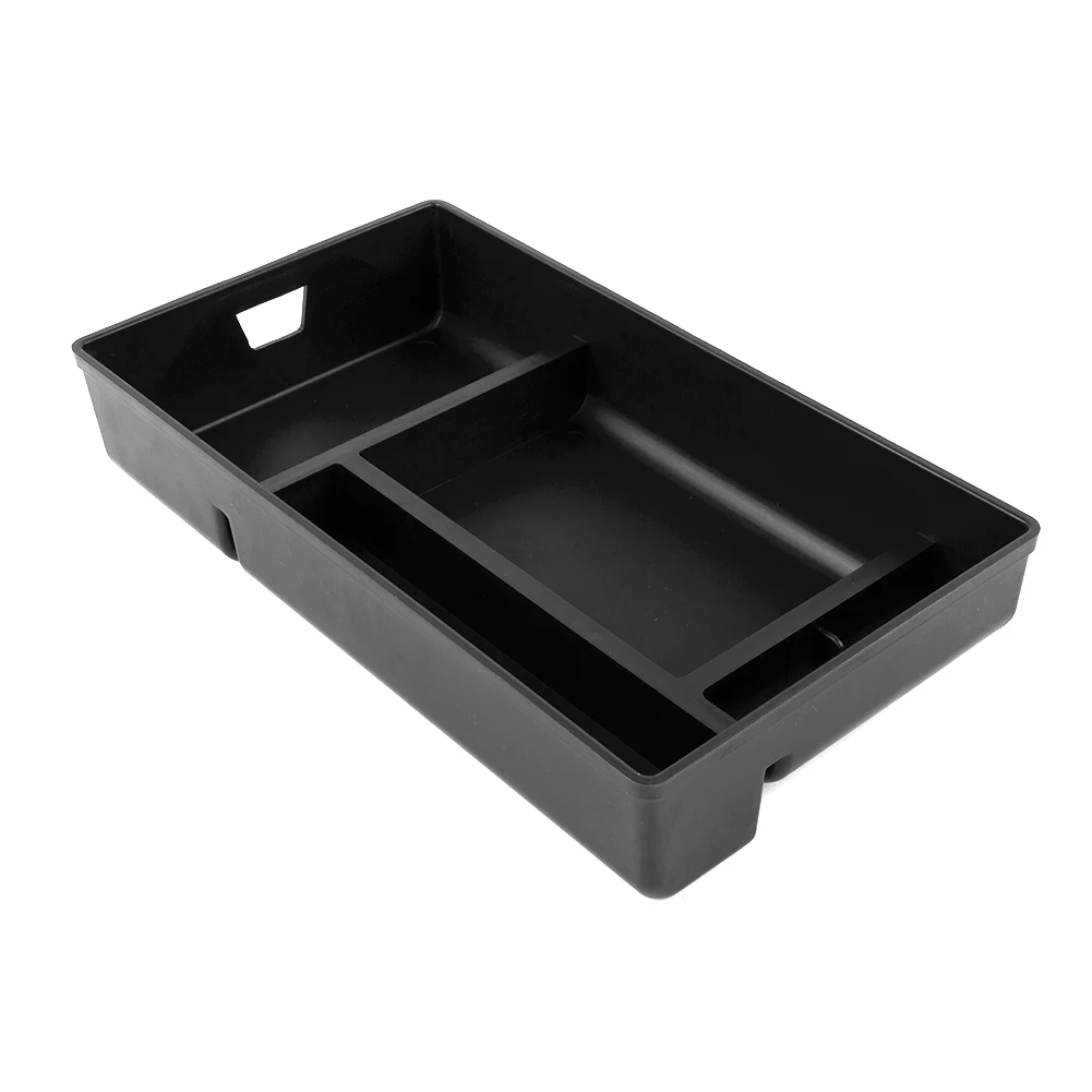 

Brand New High Quality Storage Box Organizer Tray Black NX350h Phone Tray Cover Storage Box ABS Plastic Central Container