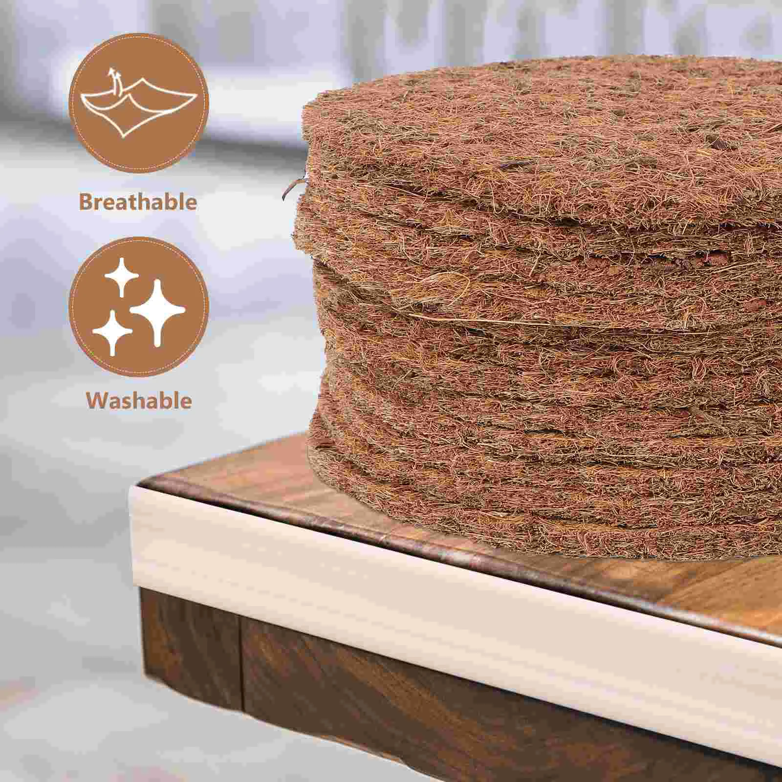 

Bird Nesting Chicken Mat Canary Pigeon Box Pads Accessory Breeding Eggs Cage Boxes Felts Pet Pan Birdsaccessories Small Bedding