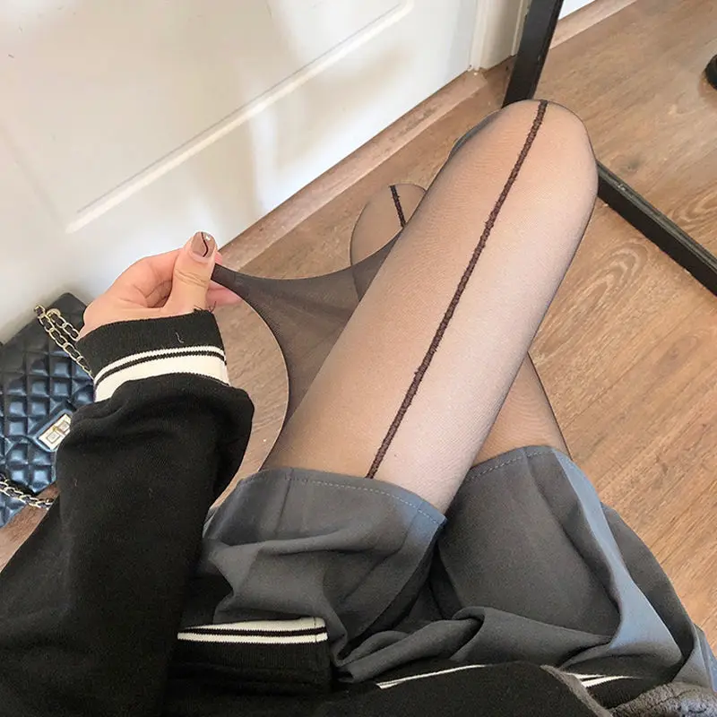 

Sexy Stockings Shrimp Line Women Fishnet Pantyhose Club Party Vintage Splicing Tights Anti-Snagging Hosiery Calcetines Stockings