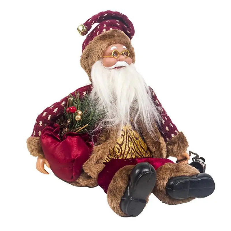 

2020 NEW Christmas Decorations Christmas Dolls Christmas Tree Decorations Innovative Elk Santa Snowman Decorations