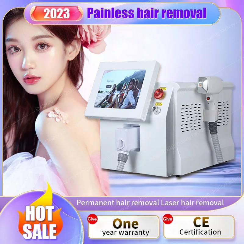 

The 808nm freezing point hair removal instrument adopts the latest hair removal technology with a 2000W pulse