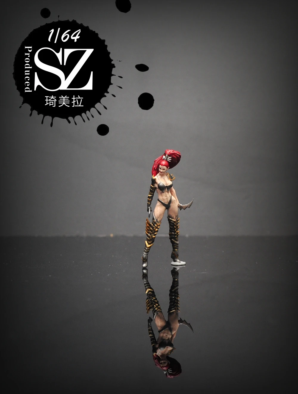 

1:64 1:43 модель куклы Lilith, модель автомобиля, сцена, кукла, орнамент, микро-ландшафт, реквизит, фигурка из смолы