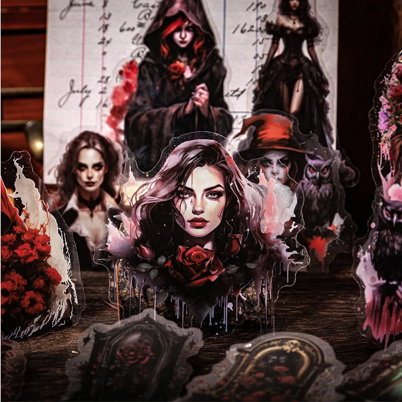 30 шт./упаковка стикеры в готическом стиле