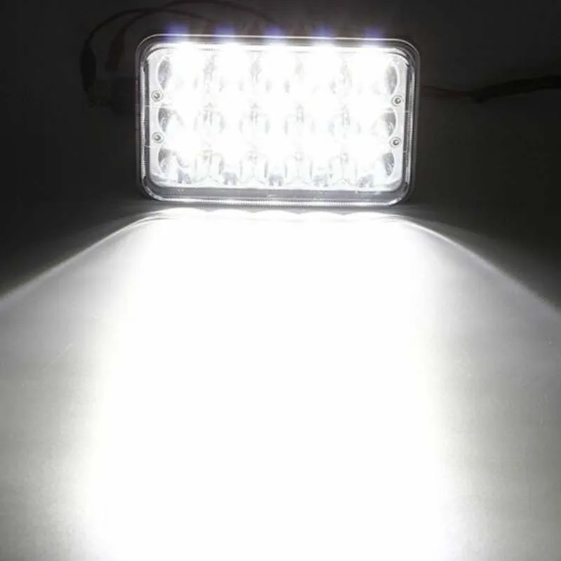 

4x6In LED 1x Headlight 9-30V DCFor DRZ400SM Hi/Lo Parts Projector Sealed Beam Small Volume Truck Accessories Car