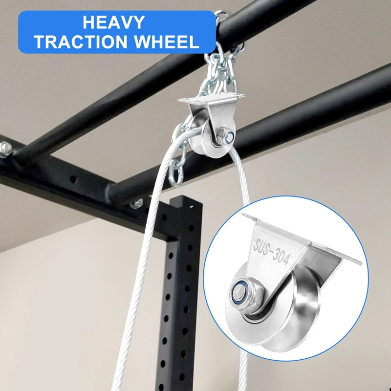 1 упаковка U-образного шкива из нержавеющей стали бесшумные подшипники канавка