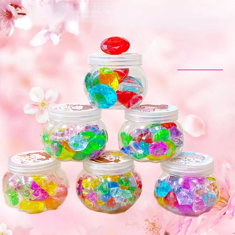 

Развивающий детский красочный драгоценный камень, акриловый пластик, имитация кристалла, бриллиант, семейное ювелирное изделие, научная об...