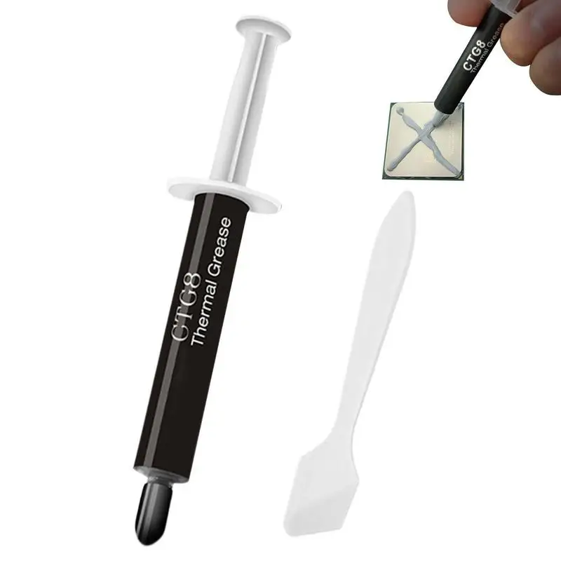 

Thermal Paste Thermal Compound 1G/2G/4G CTG8 Conductive Grease Long Durability Heat Sink Paste For CPU GPU Notebook