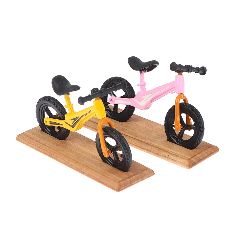 Аксессуары для кукол розовый зеленый пластиковый велосипед фотоаксессуары