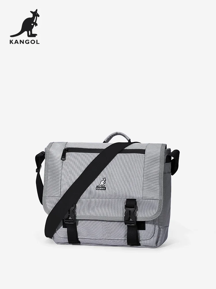 

New Kangol Neutral Leisure Waterproof Kangaroo Messenger Bag Large Capacity Sports One-Shoulder Messenger Bag