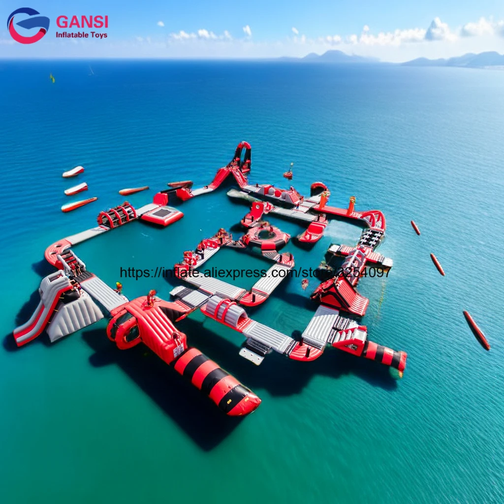 Коммерческий большой надувной аквапарк надувные игрушки для аквапарка