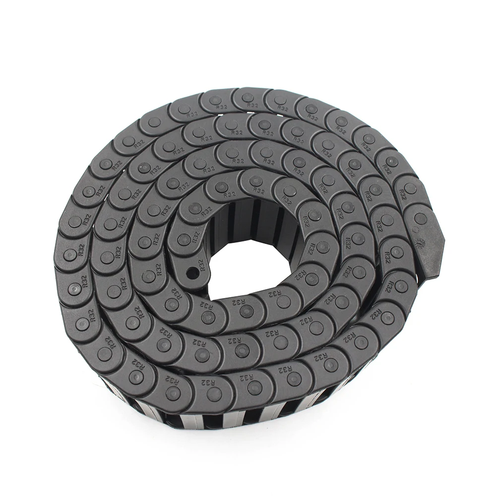 Cable Chain Semi-Enclosed 10*40mm Wire 1 m Transmission Carrier Plastic Drag Towline For 3D Printer CNC Engraving Machine