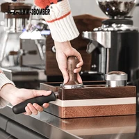 coffee tamper 58 35mm espresso tamper flat portafilter stainless steel base coffee press barista tamping tools espresso tamping