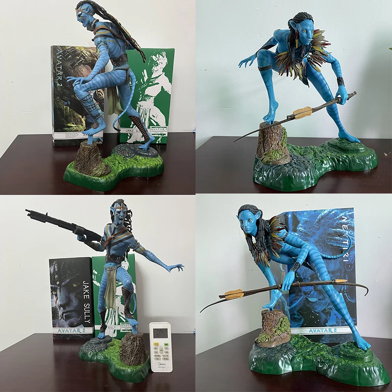 

Crazy Toys Avatar 2 Neytiri Jake Sully Statue PVC Figure 1:6 Scale Model Toys 50cm