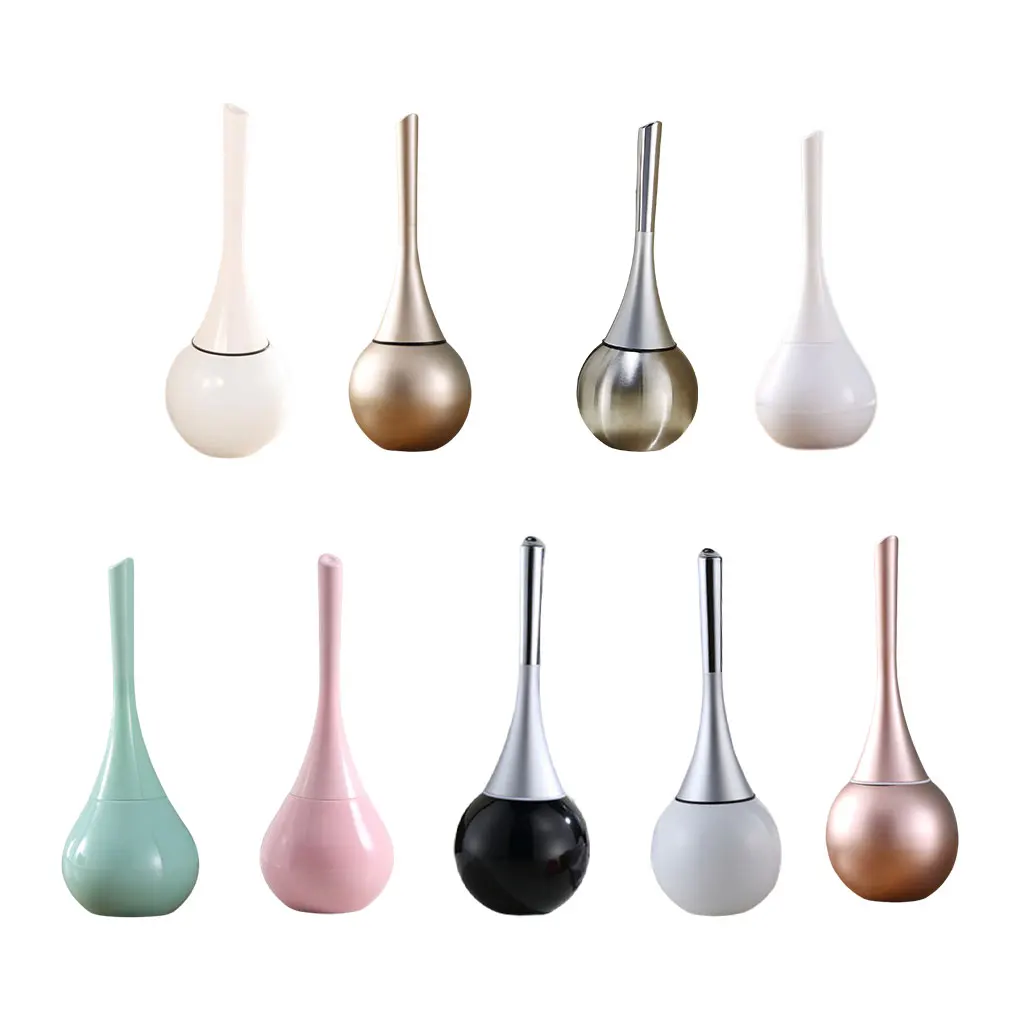 

Toilet ABS Brush Replacement Office Lavatory Wash Room Bathtub Sink Cleaning Tool with Holder Bathroom Gift Type