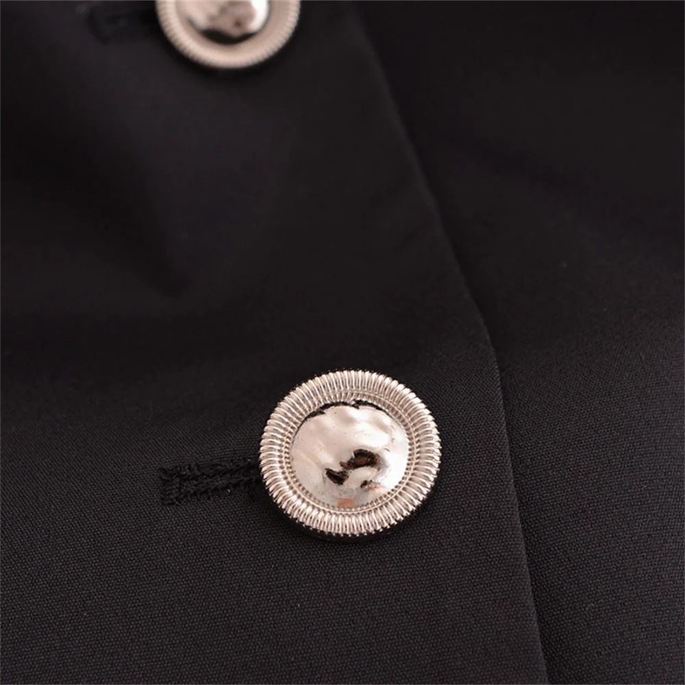 Женское однобортное пальто с длинным рукавом и откидным воротником