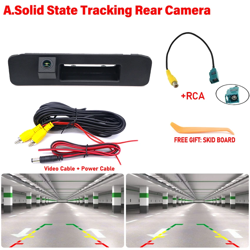 

HD водонепроницаемая камера заднего вида высокого качества для Mercedes Benz V-Class Vito W447 2013 ~ 2016 камера с ручкой багажника резервная камера