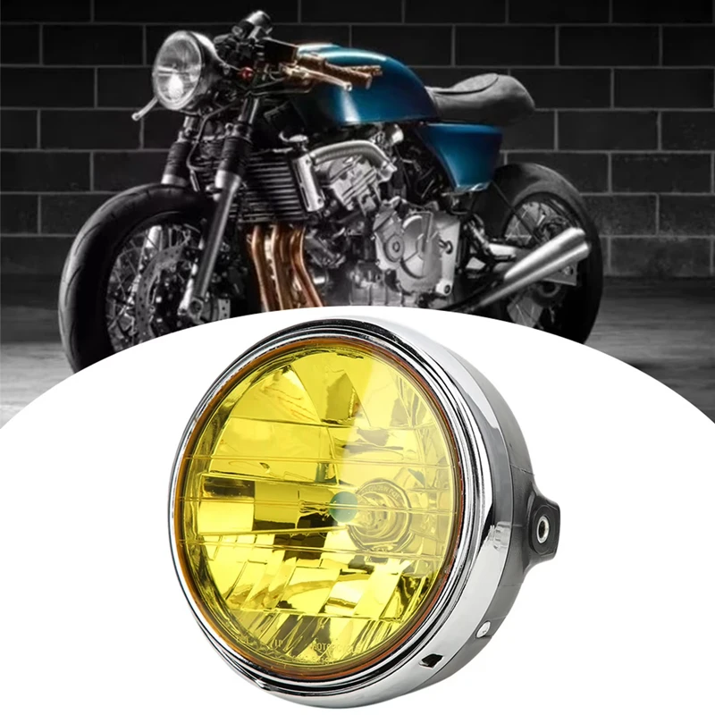 

Мотоциклетная ретро галогенная фара, модификация передней фары для Honda CB400 900 CB1300 CB Hornet, аксессуары для мотоциклов