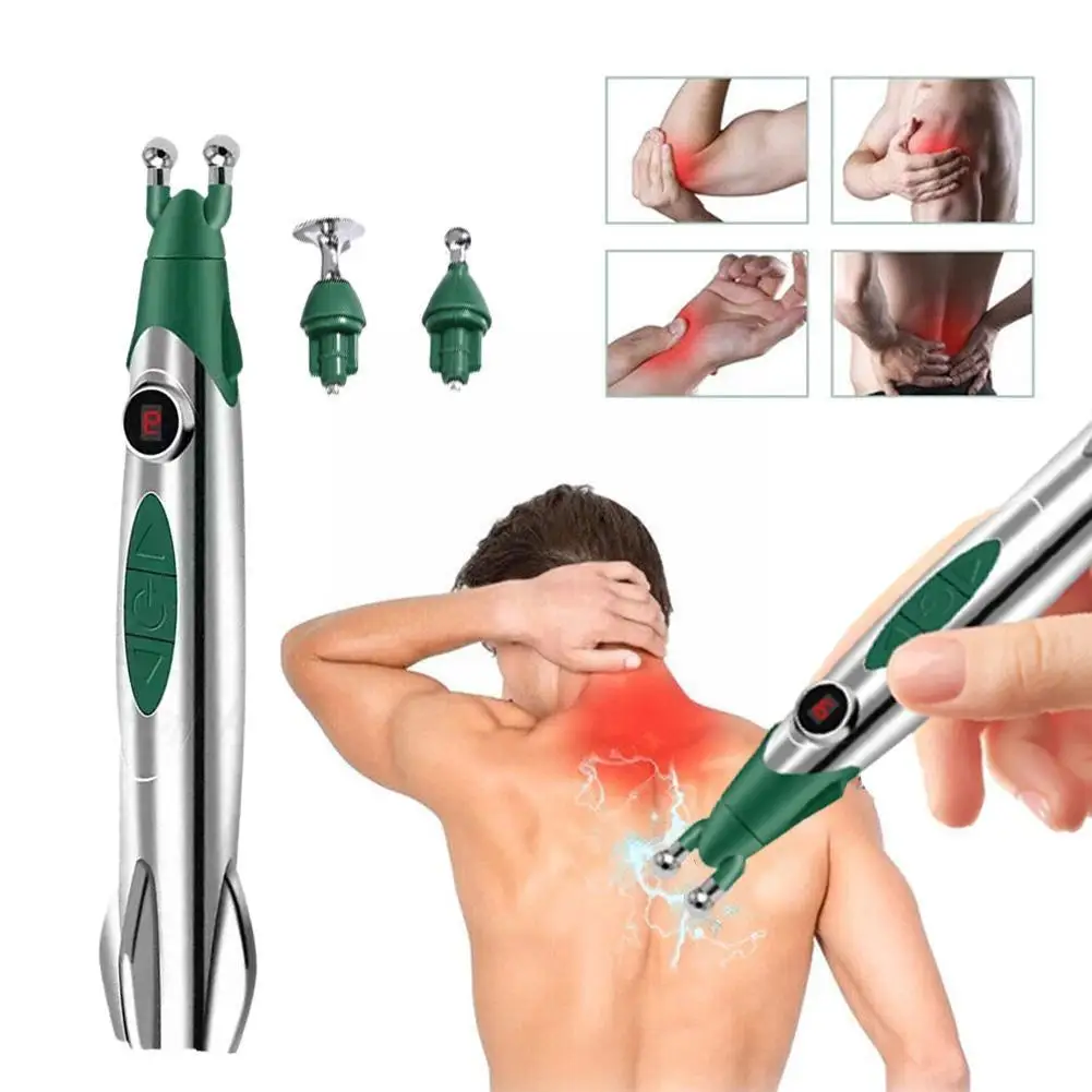 

Электронный массажер-ручка для лечения боли в мышцах