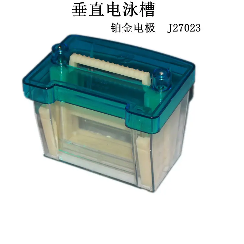 

27022 horizontal electrophoresis tank, 27023 vertical electrophoresis tank, non-platinum electrode, experimental teaching equipm