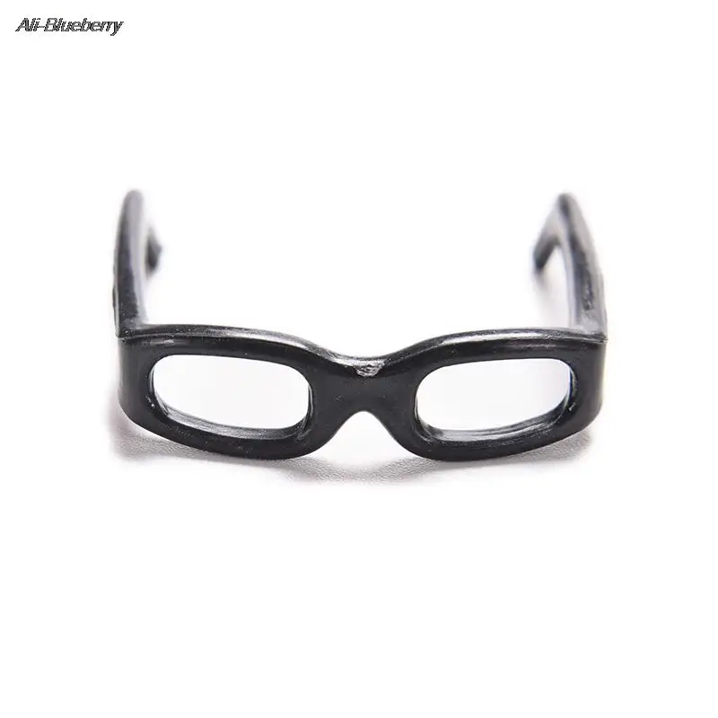 

20Pcs/bag Fashionable High Quality Black Glasses Doll Accessories Fashion Black Lensless Glasses For Doll Birthday Gift