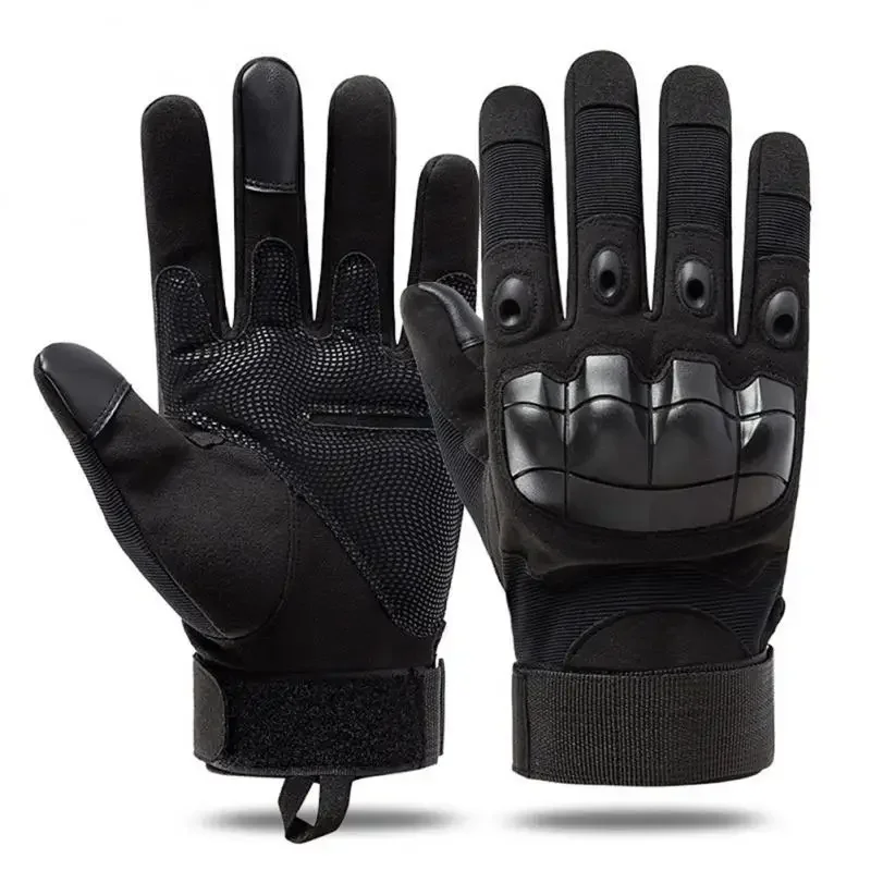 

Soft Shell Tactical Half-finger Outdoor Riding Combat Wear Resistant Non-slip Cross-border Long Finger Gloves Tactical Gloves