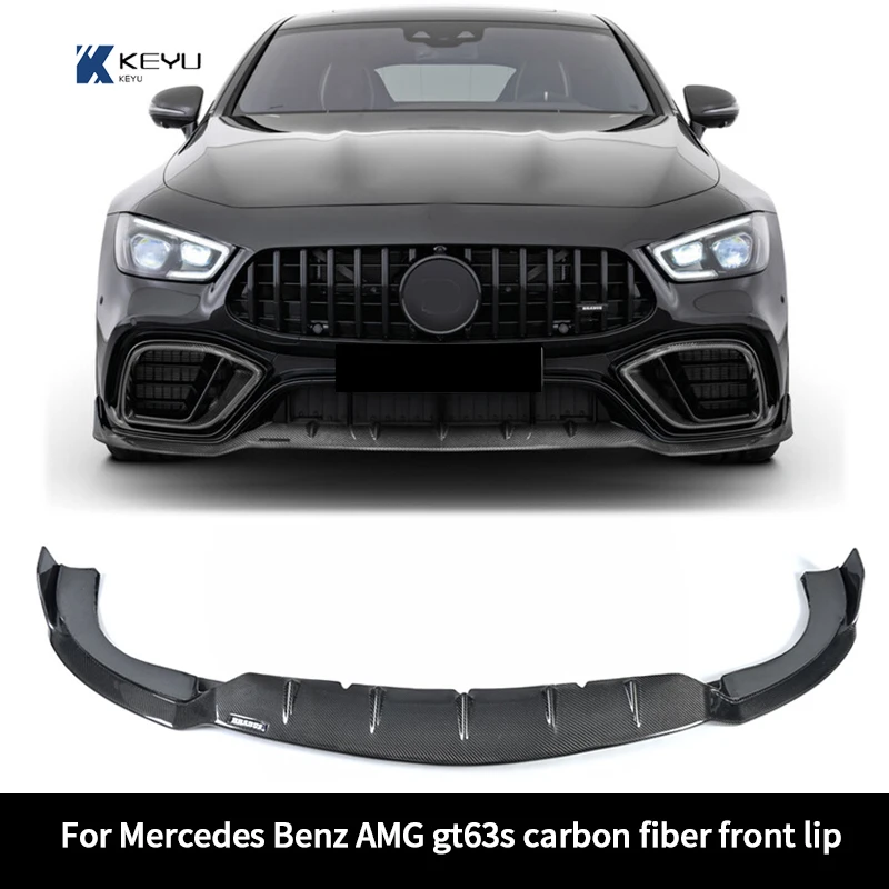 

For Mercedes Benz AMG gt63 gt63s 2019-2023 real carbon fiber front lip rear diffuser bumper body modification side skirt spoile
