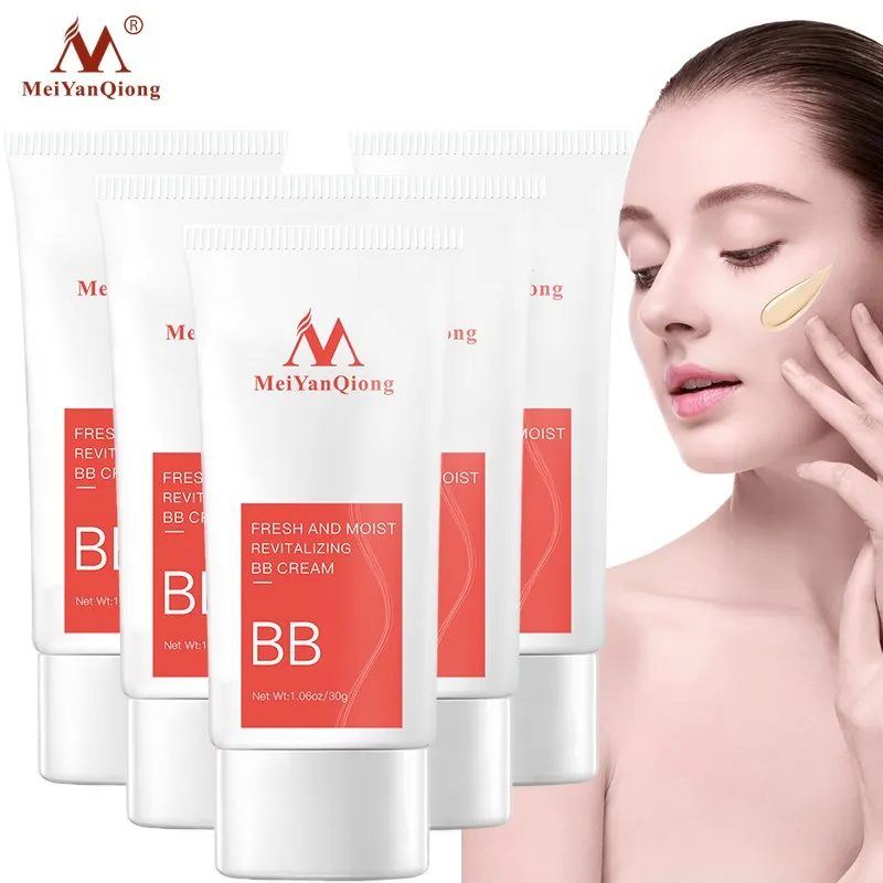 

MeiYanQiong Fresh And Moist Revitalizing BB Cream Makeup Face Care Whitening Compact Foundation Concealer Prevent Bask Skin Care