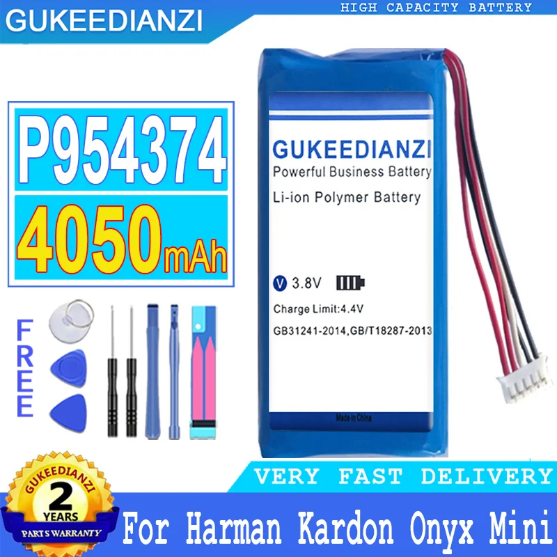 

Bateria 4050mAh High Capacity Replacement Battery CP-HK07 P954374 For Harman/Kardon Onyx Mini Big Power High Quality Battery