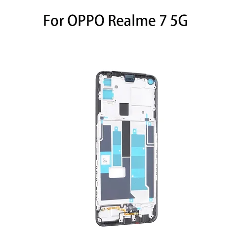 Передняя рамка для OPPO Realme 7 Запчасти для ремонта жилья RMX2111