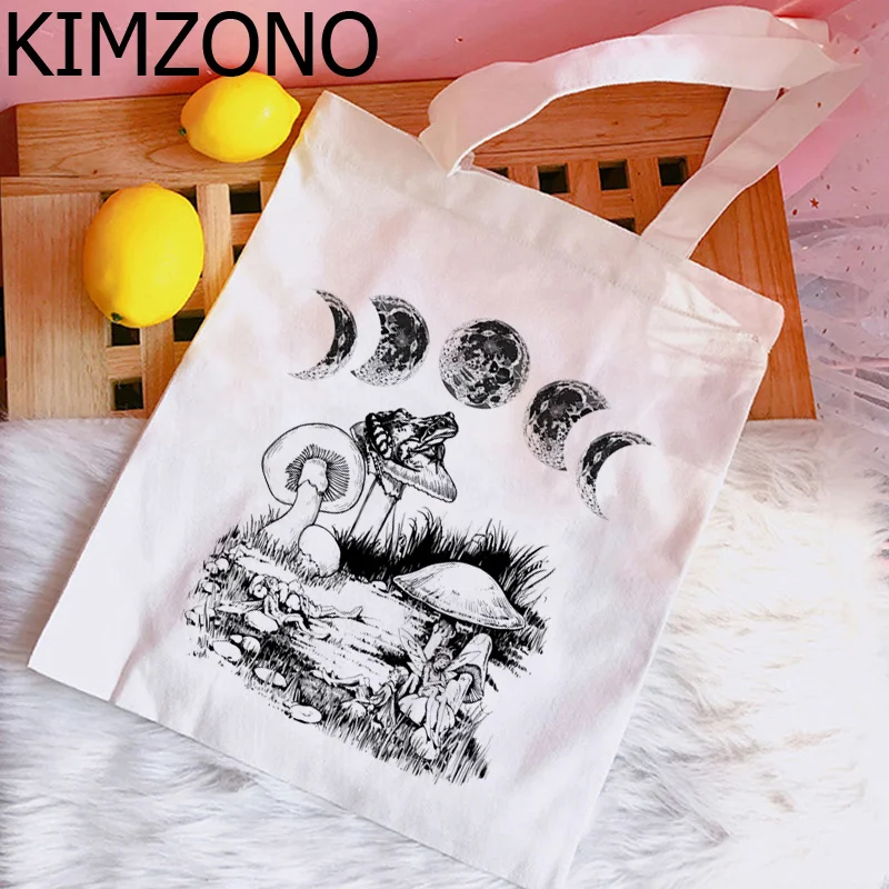 

Mushroom shopping bag shopper reusable bolso handbag bolsas de tela eco bag fabric ecobag tote shoping cabas