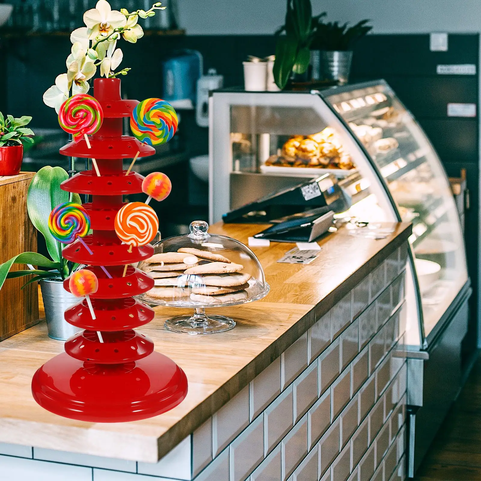 Подставка для торта Pops Круглая многоярусная подставка леденцов с несколькими