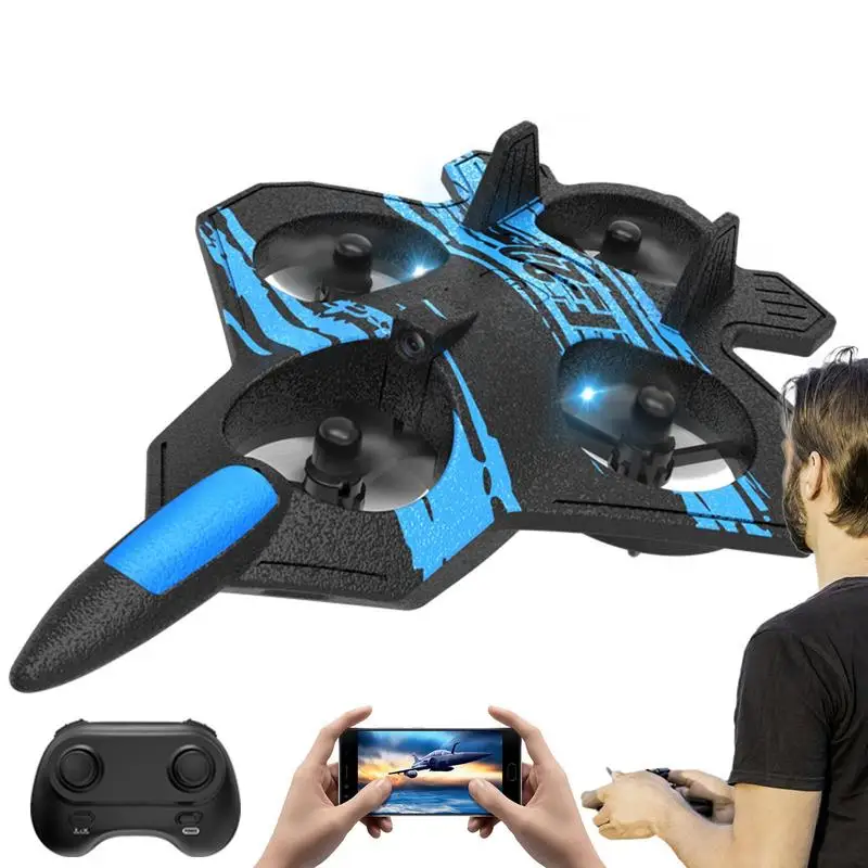 

RC истребитель с камерой, RC истребитель, трюковая игрушка, дистанционное управление, Дрон, истребитель, Дрон с 1 кликом, взлет и посадка