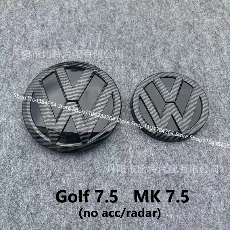 

2 шт. сменный значок для Golf 7.5 MK7.5 2018 2019 2020 автомобильная передняя решетка капота задний багажник эмблема сменный логотип
