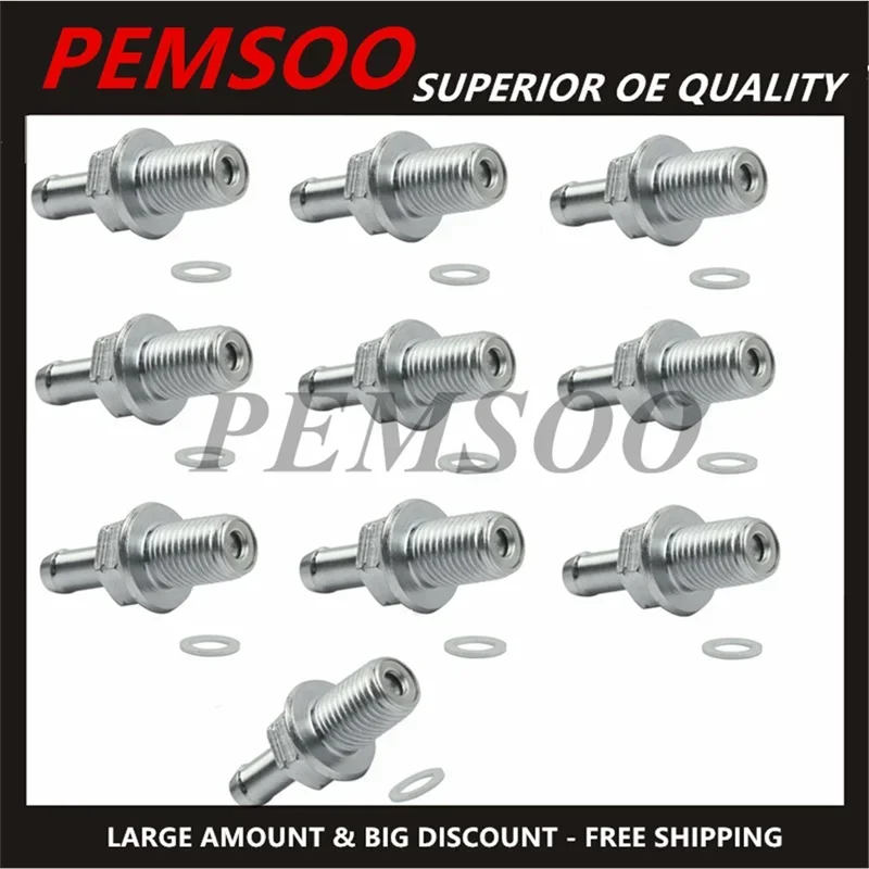 10 шт. Новый принудительный клапан вентиляционного отверстия PCV с шайбой для Honda