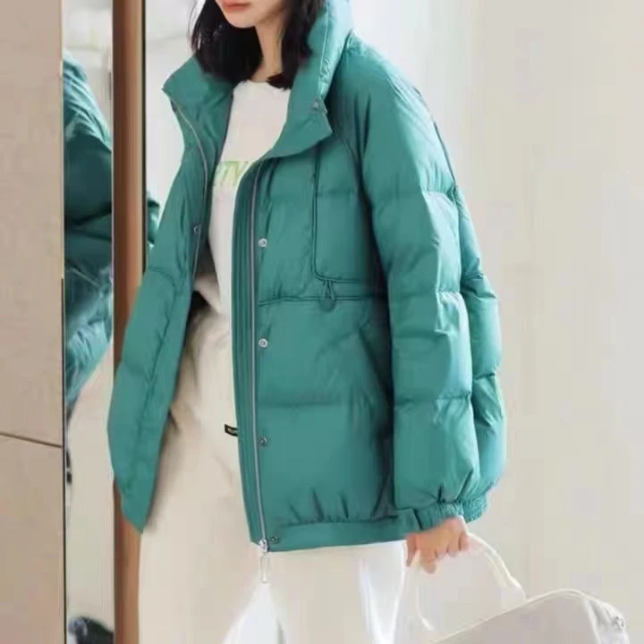 

Korean Design casual Loosed Quilted Puffer Parkas High-Quality Warm Oversized Coat