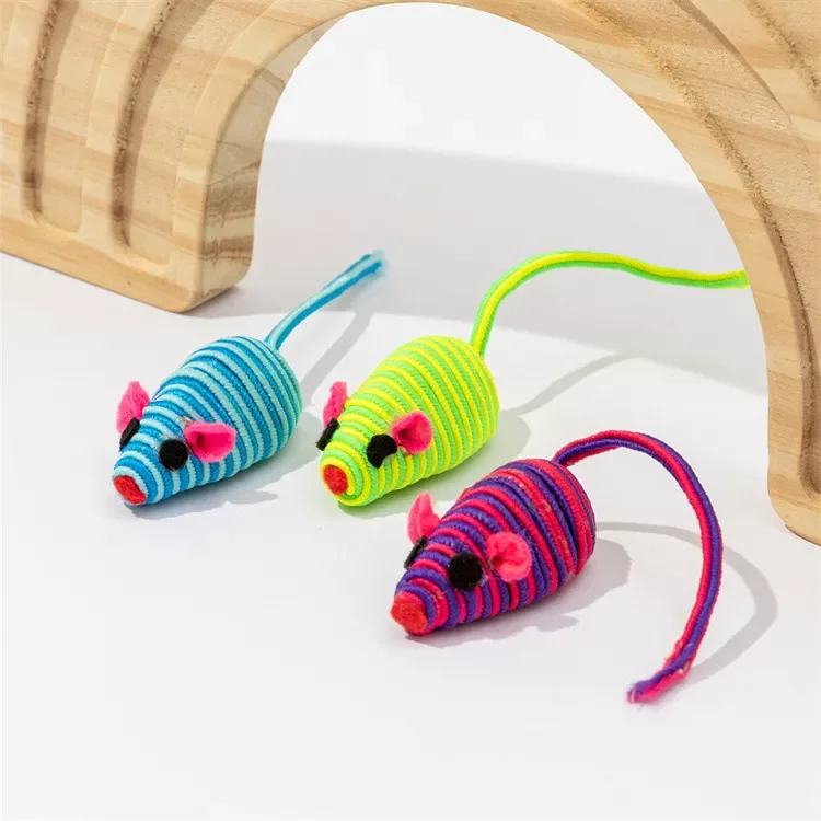 

NEW2023 2023 Pet Cat Toy Color Winding Mouse Cat Toy Pet Supplies Cat Toy Pet Interactive Chew Toy Pet Accessories Cat Tooth Cle