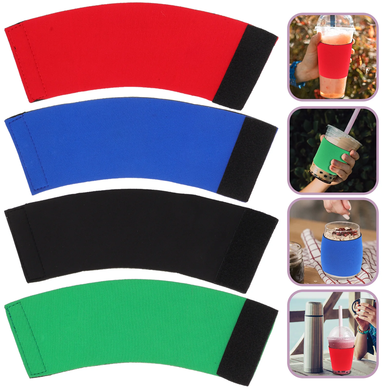 

Bottle Heat Cover Cup Sleeve Band Resistant Insulation Water Neoprene Sleeves Covers