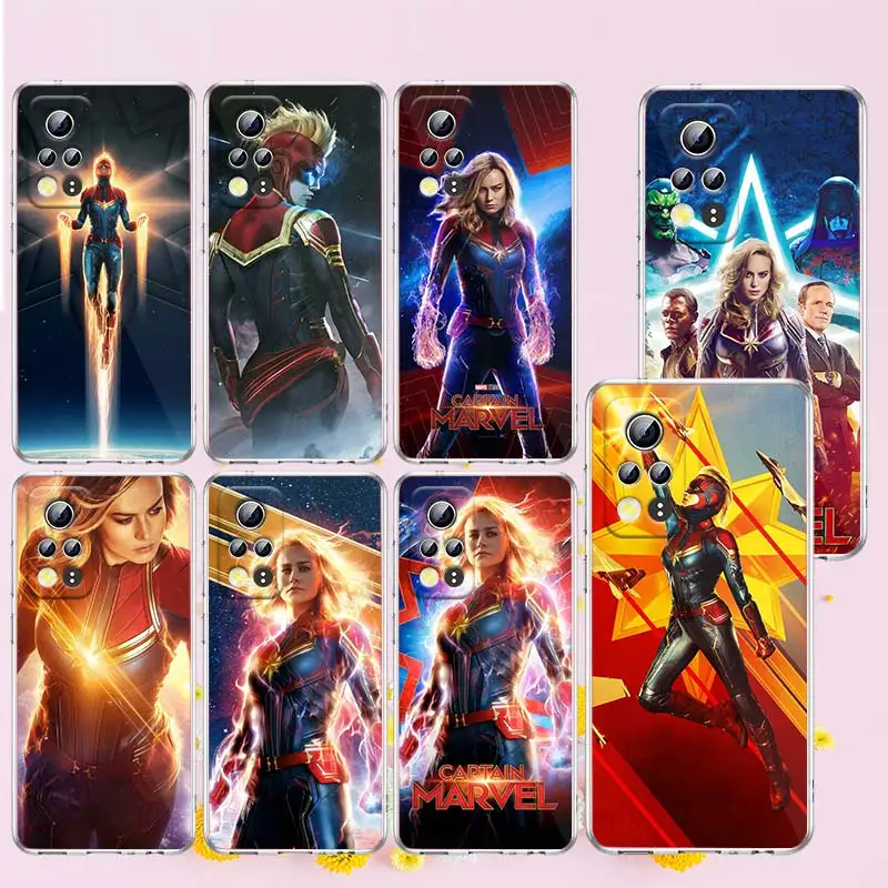 

Marvel Cool Captain Marvel For Honor X8 X7 60 50 SE X20 X30 10X 10 10i 9 9A 9C 9X 8X 8A Pro Lite RU Transparent Phone Case Capa