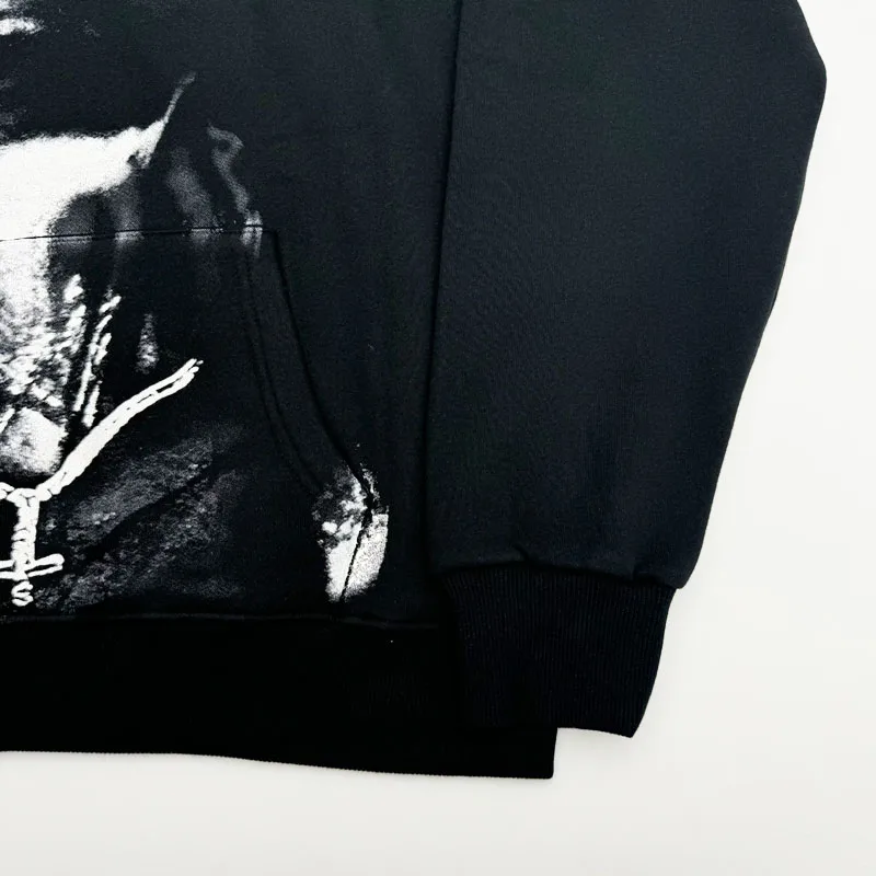 Новые мужские толстовки с капюшоном и принтом из мультфильма уничтожение