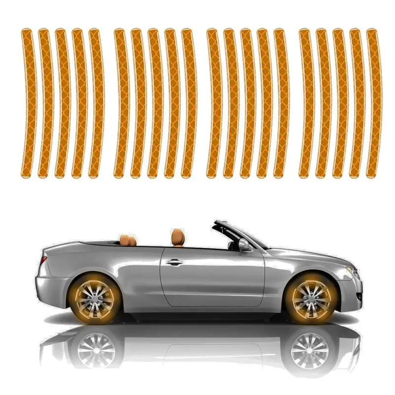 

Наклейки на обод колеса автомобиля, светоотражающие внешние аксессуары, декоративные наклейки против царапин, фотоколесо мотоцикла