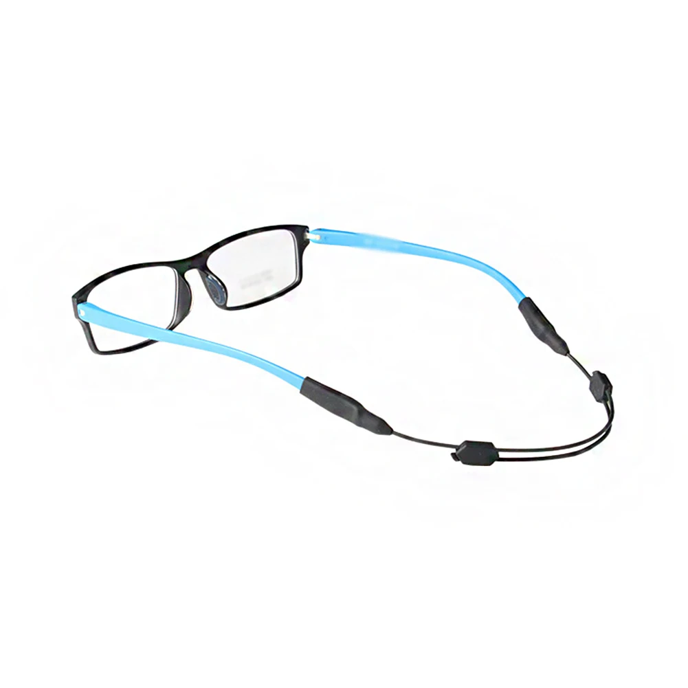 

1PC Adjustable Silicone Eyeglasses Straps Sunglasses String Ropes Glasses Chain Sports Band Holder Elastic Anti Slip Cords