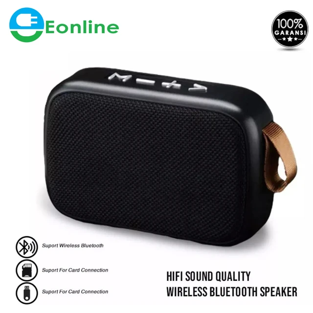 Speaker Bluetooth G2 wireless portable Charge Mini MURAH Extra Mega Bass Spiker Musik Radio FM Music Box Paling Laris 1