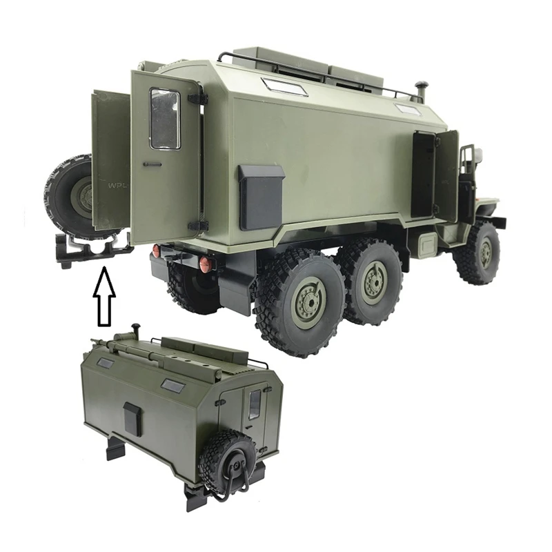 Комплект заднего багажника B-36 для WPL B36 6X6 1/16 запасные части радиоуправляемых