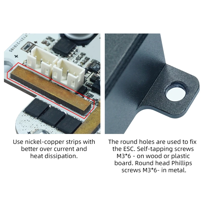 Алюминиевая подложка Mini FSESC 4 20 Smart 3-12S одиночный ESC на основе VESC4 для