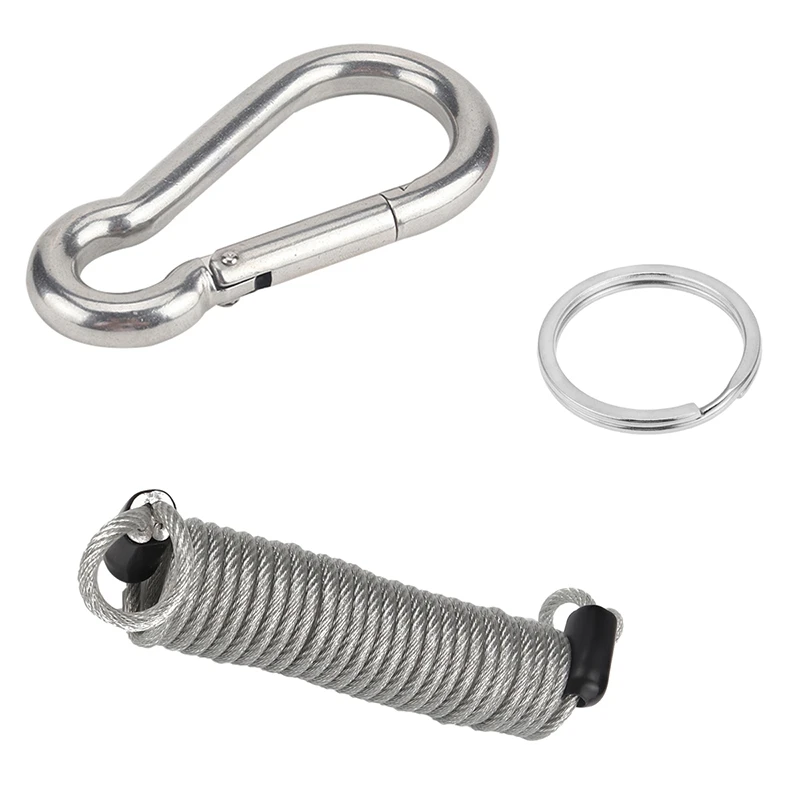 

10X100MM Trailer Spring Rope Safety Buckle,Fastway Zip 4 Foot Breakaway Cable 80-01-2140