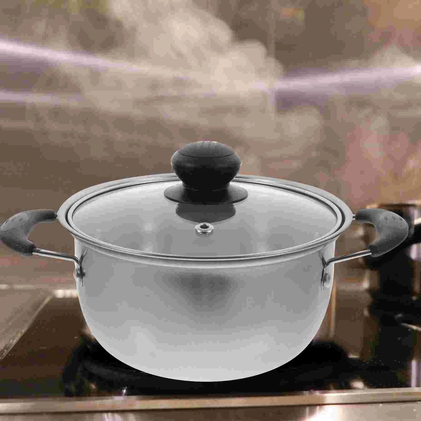 

Stainless Steel Milk Pot Healthy Cookware Practical Mini Heater Portable Kitchen Induction Wok Small Hot
